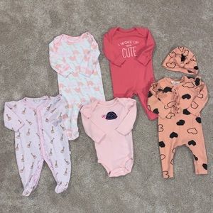 Bundle of Baby Girl Outfits